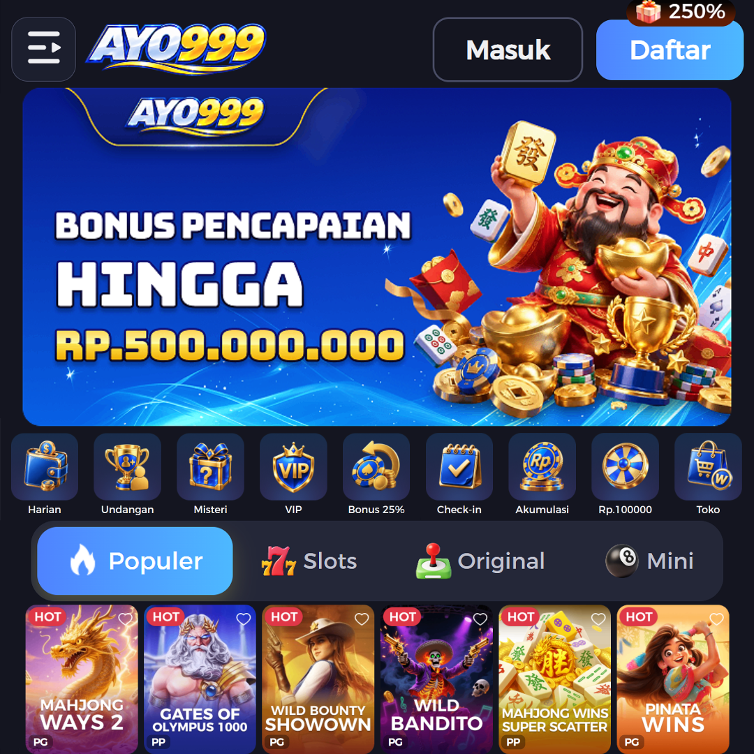 AYO999 - ayo999 Platform Slot Online dengan Pengalaman Bermain Terbaik