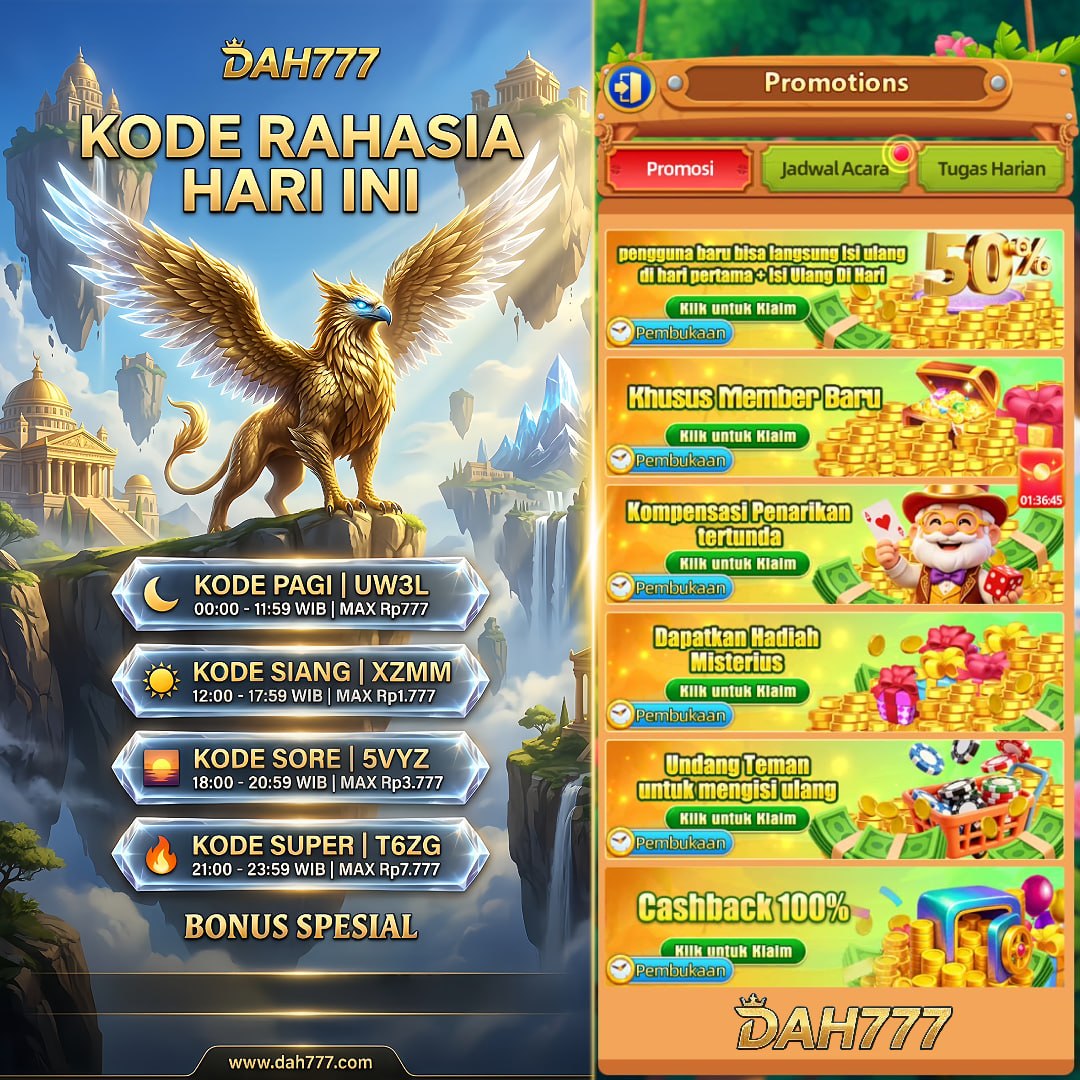 DAH777 - dah777 Platform Game Online dengan Beragam Pilihan Permainan Seru